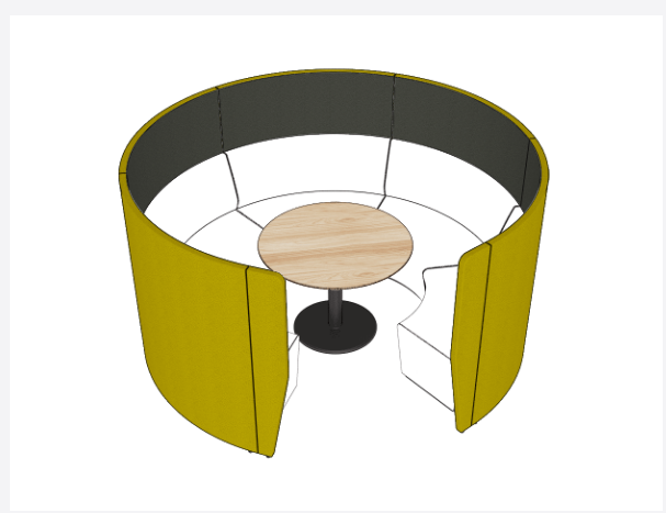 Motion Arc 5 Walls 1400 - Meeting & Collaboration Spaces - pimp-my-office-au