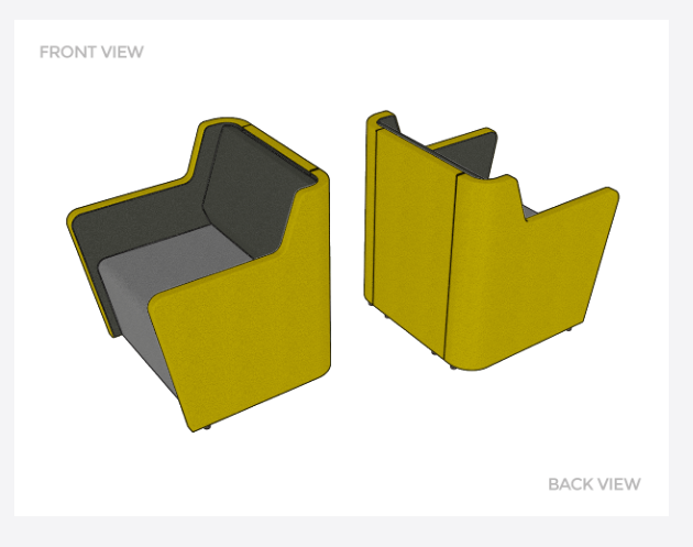 Motion Fin 1 - Seating & Ottomans - pimp-my-office-au