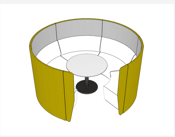 Motion Arc 5 Walls 1400 - Meeting & Collaboration Spaces - pimp-my-office-au