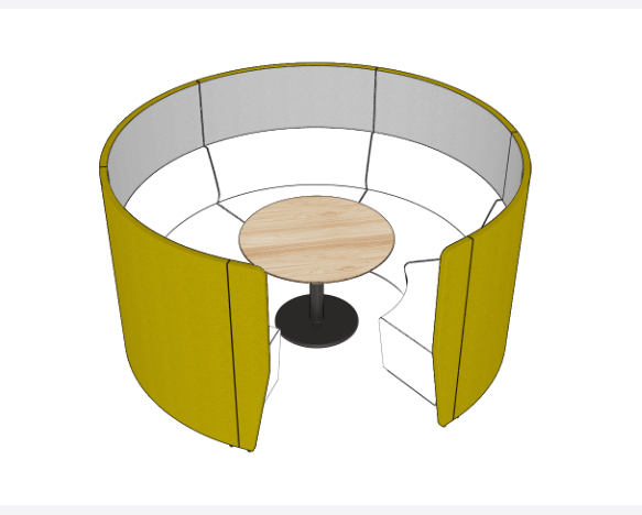 Motion Arc 5 Walls 1400 - Meeting & Collaboration Spaces - pimp-my-office-au