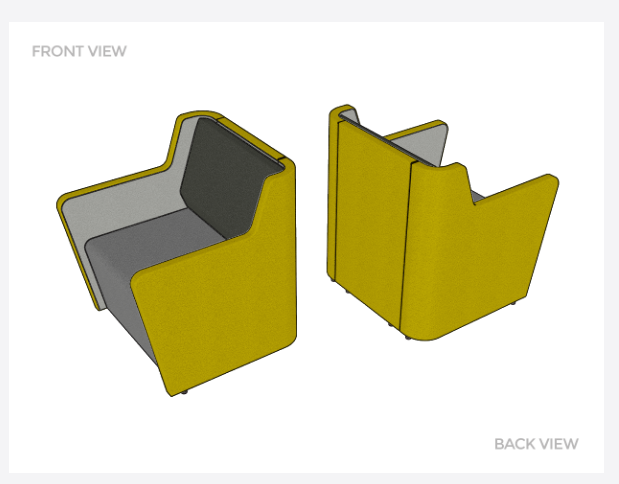 Motion Fin 1 - Seating & Ottomans - pimp-my-office-au
