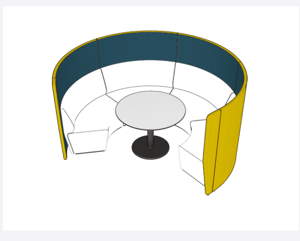 Motion Arc 4 Walls 1400 - Meeting & Collaboration Spaces - pimp-my-office-au