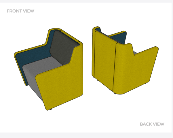 Motion Fin 1 - Seating & Ottomans - pimp-my-office-au