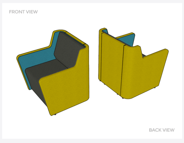 Motion Fin 1 - Seating & Ottomans - pimp-my-office-au