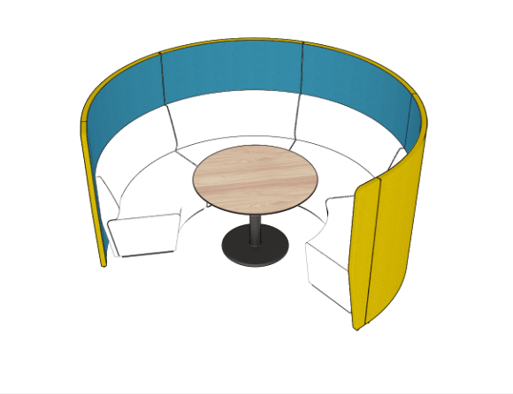 Motion Arc 4 Walls 1400 - Meeting & Collaboration Spaces - pimp-my-office-au