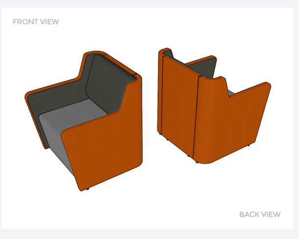 Motion Fin 1 - Seating & Ottomans - pimp-my-office-au