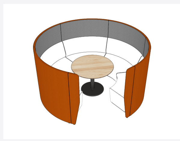Motion Arc 5 Walls 1400 - Meeting & Collaboration Spaces - pimp-my-office-au