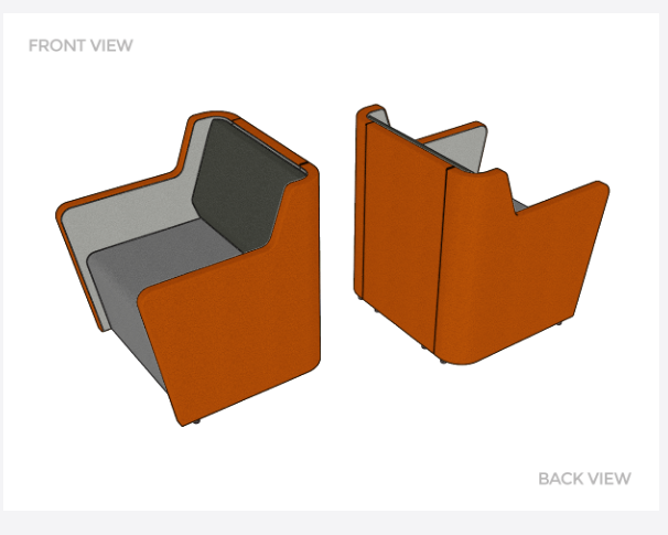 Motion Fin 1 - Seating & Ottomans - pimp-my-office-au