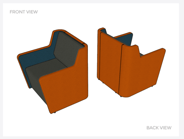 Motion Fin 1 - Seating & Ottomans - pimp-my-office-au