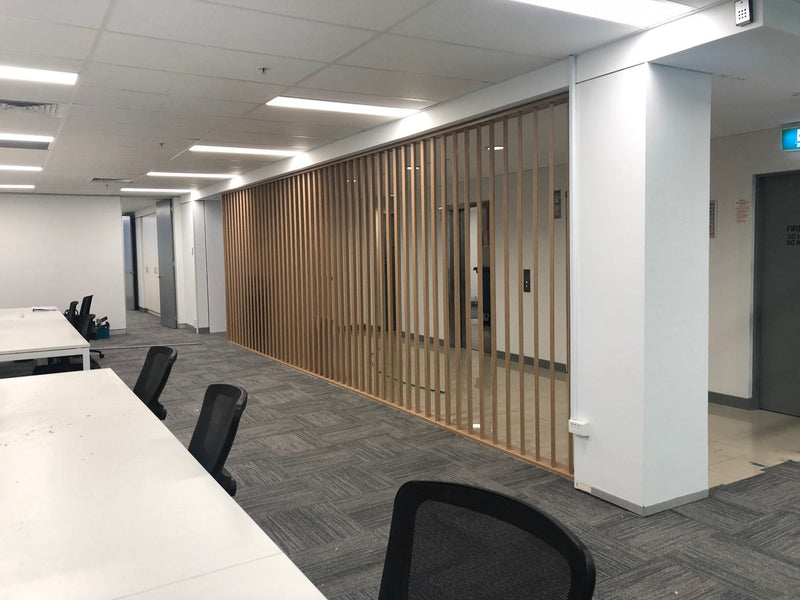 Angle Slat Wall