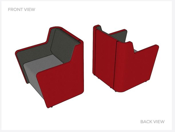 Motion Fin 1 - Seating & Ottomans - pimp-my-office-au