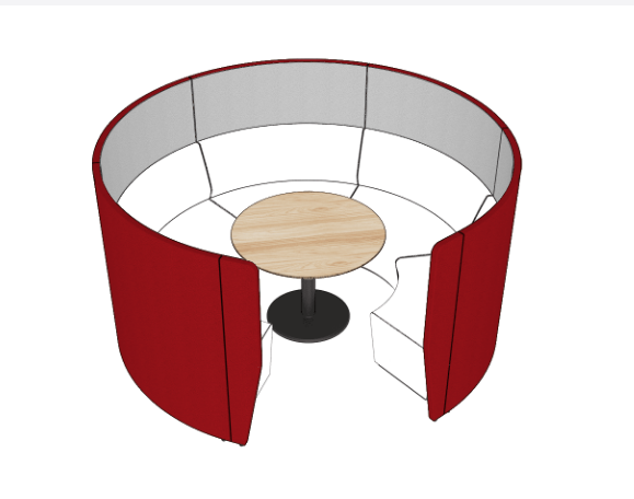 Motion Arc 5 Walls 1400 - Meeting & Collaboration Spaces - pimp-my-office-au