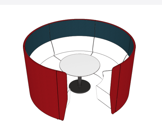 Motion Arc 5 Walls 1400 - Meeting & Collaboration Spaces - pimp-my-office-au