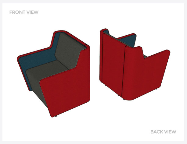 Motion Fin 1 - Seating & Ottomans - pimp-my-office-au