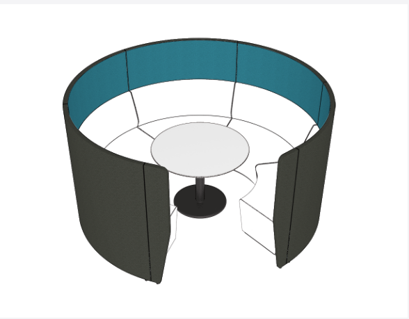 Motion Arc 5 Walls 1400 - Meeting & Collaboration Spaces - pimp-my-office-au