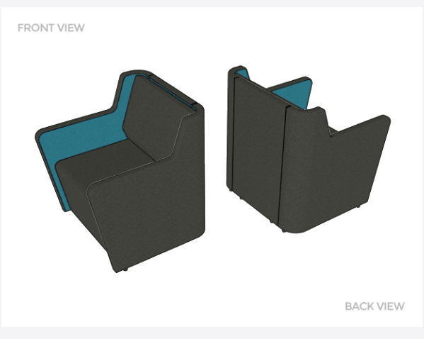 Motion Fin 1 - Seating & Ottomans - pimp-my-office-au