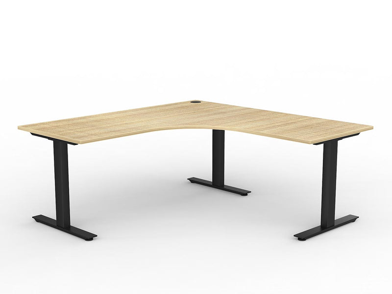 Agile Fixed Height 90 degree Workstation