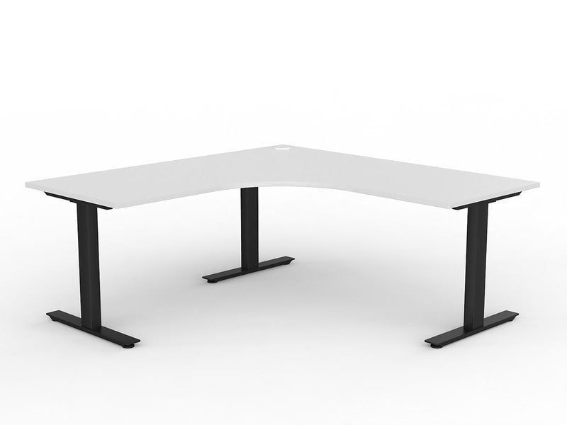 Agile Fixed Height 90 degree Workstation