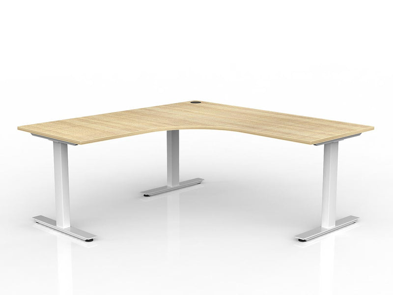 Agile Fixed Height 90 degree Workstation