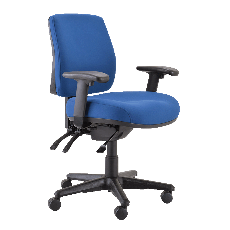 Buro Roma 3 Lever Mid Back - No Arms