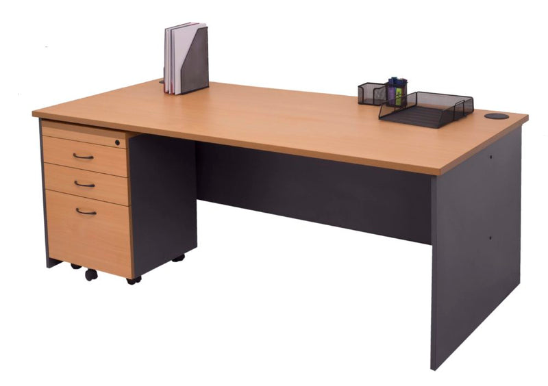 Rapid Worker Open Desk - Single Person Desk - pimp-my-office-au