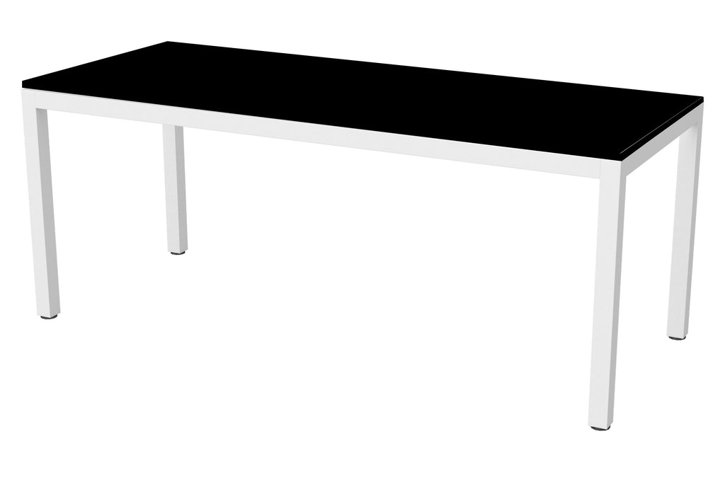 Cubit Boardroom Table 2400 x 1200 Black Top - Boardroom/ Meeting Chairs - pimp-my-office-au