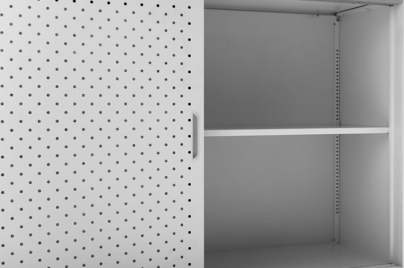 Perforated Sliding Door Cupboard