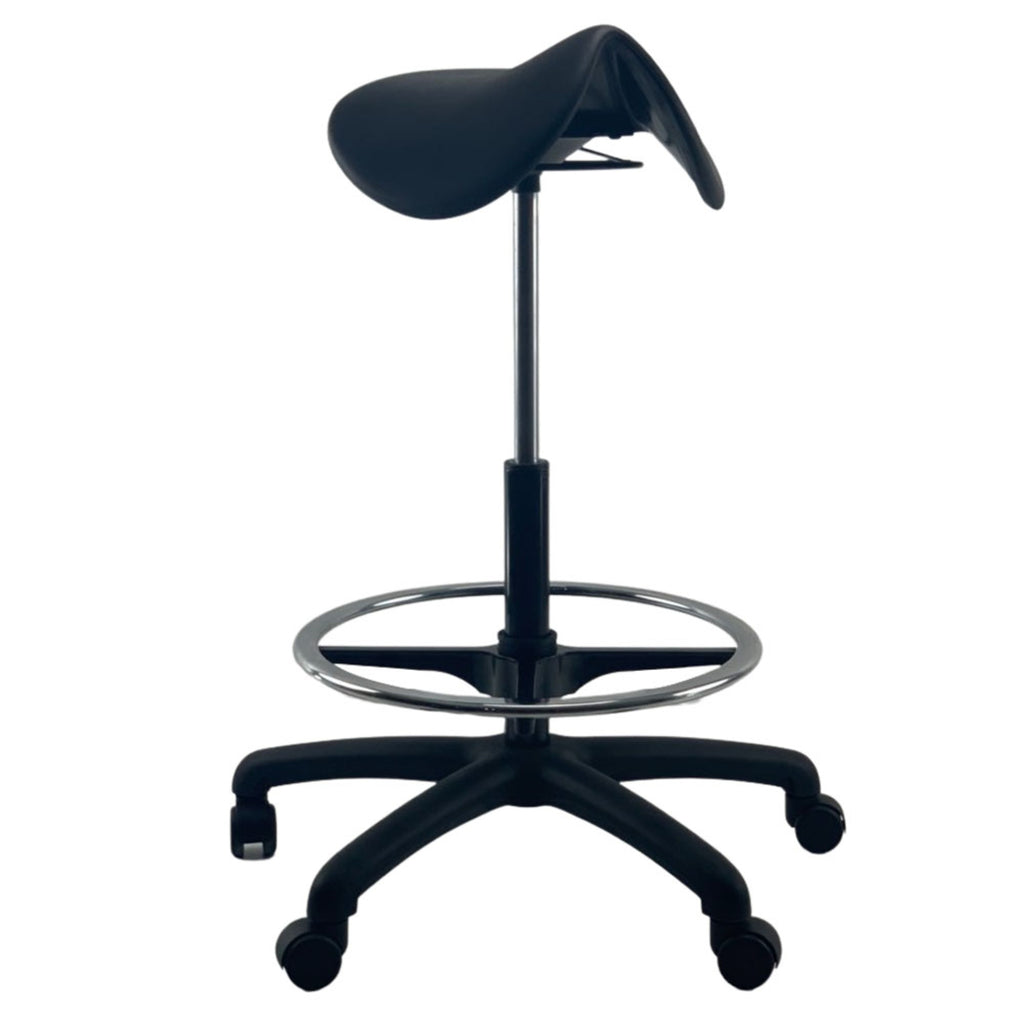 MUELLER-Saddle-AFRDI-Spinlock-Footring-Drafting-Office-Chair 