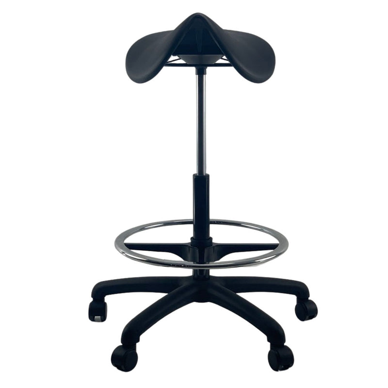 MUELLER-Saddle-AFRDI-Spinlock-Footring-Drafting-Office-Chair 