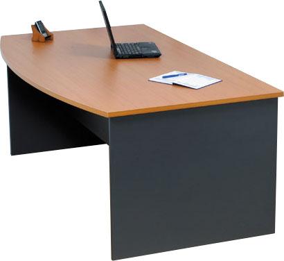 Bow Front Desk DKBF18 - Desk - pimp-my-office-au
