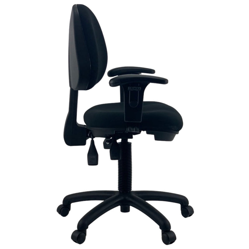 FRASER-Medium-Back-Adjustable-Arms-Ratchet-School-Office-Chair 
