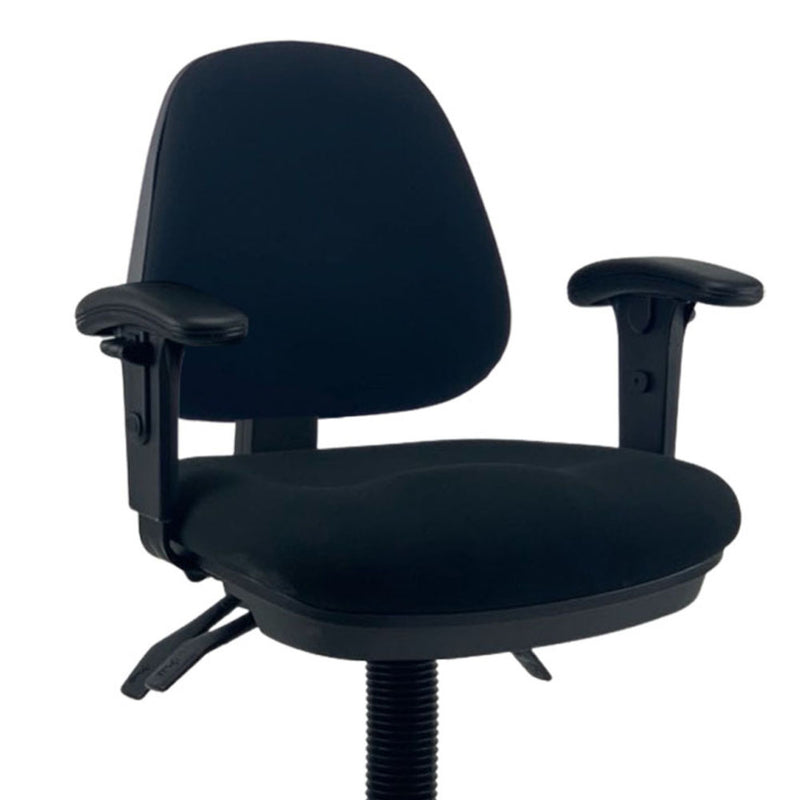 FRASER-Medium-Back-Adjustable-Arms-Ratchet-School-Office-Chair 
