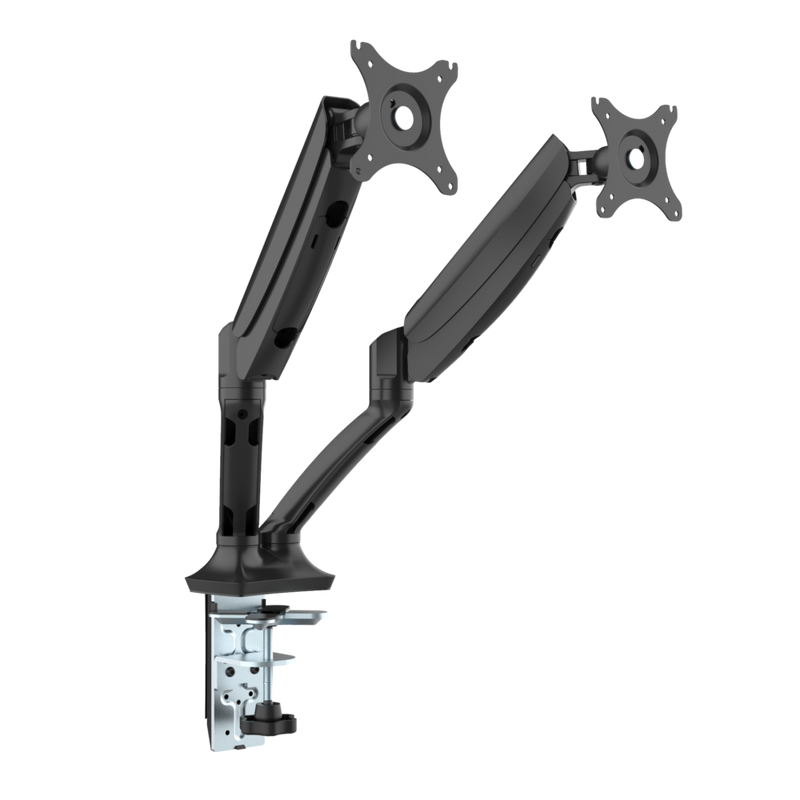 Executive Gas Spring Dual Monitor Arm