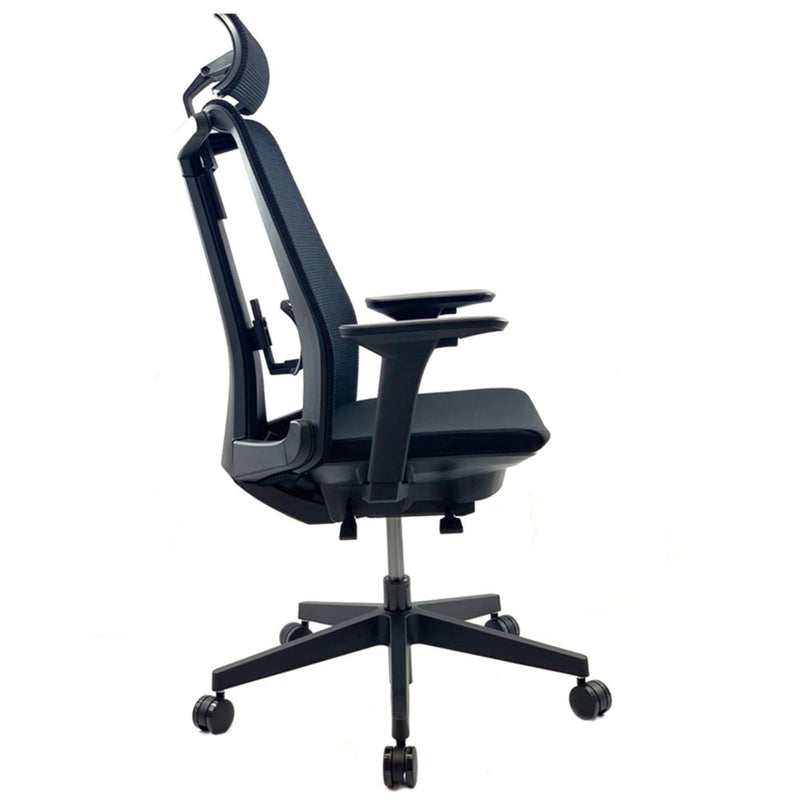 LUXIO-Mesh-Adjustable-Headrest-Executive-Office-Boardroom-Chair