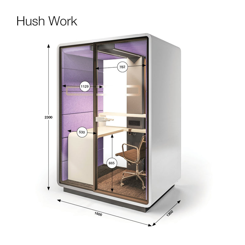 Hush Office Pod Work booth Sit Stand