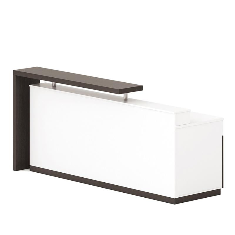 Jett Reception Desk with Cabinet