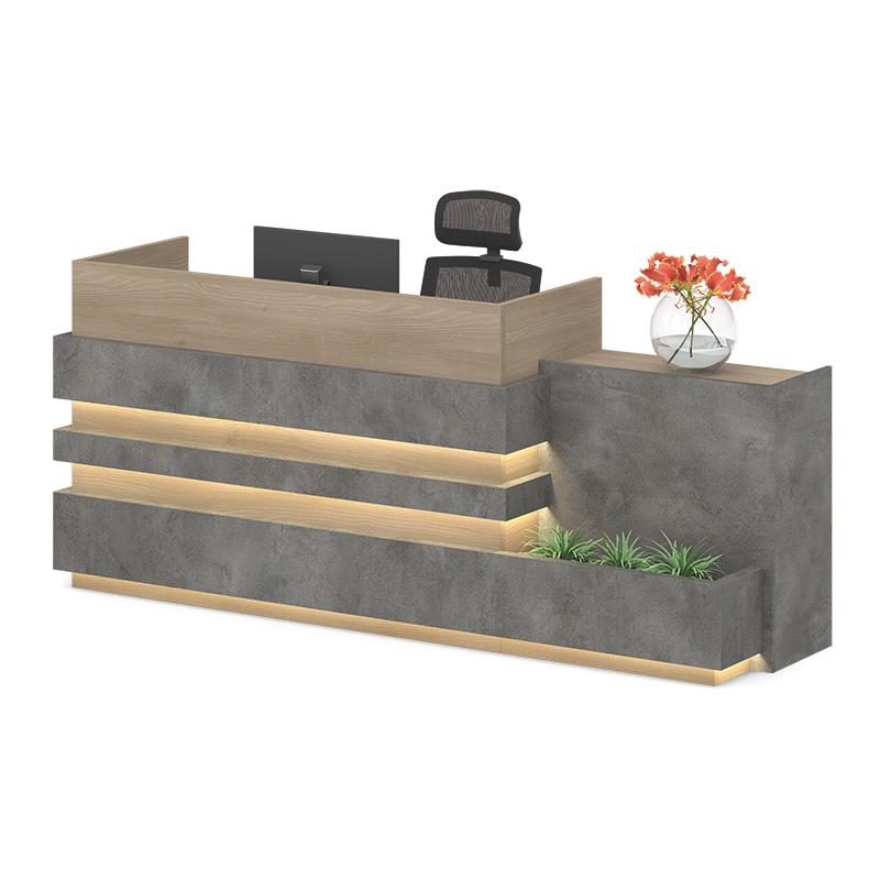 KERAN Reception Desk 2.44M