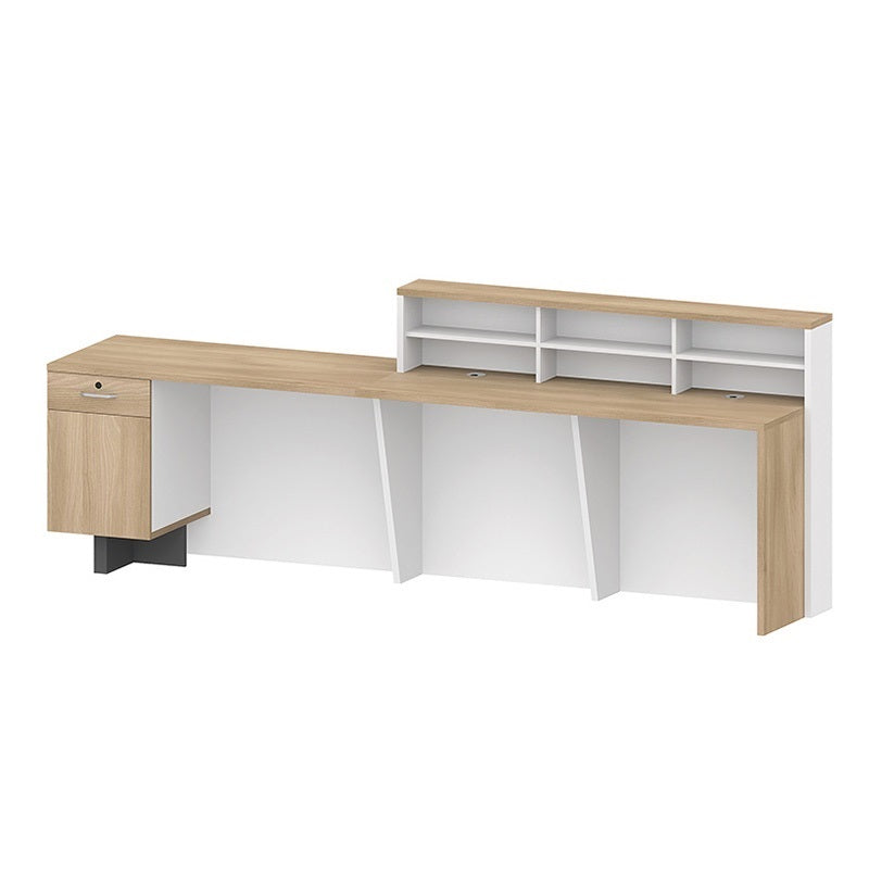 HELMER Reception Desk 2.4M Right Panel