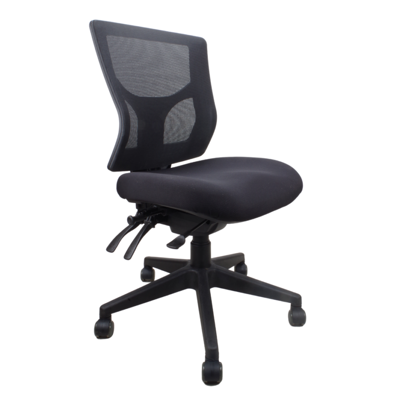 Milan Mesh Black Rapidline Chair