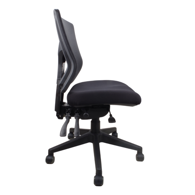 Milan Mesh Black Rapidline Chair