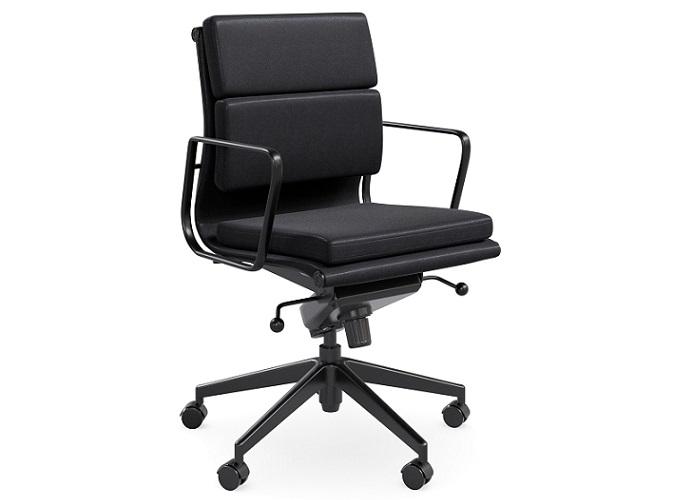 Milano Mid Back – All Black chair