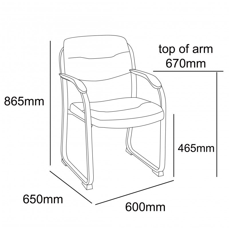 Morgan Leather Chair - Visitor/ Side Chairs - pimp-my-office-au