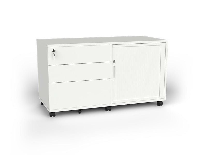 Tambour Drawer Caddy Unit Right