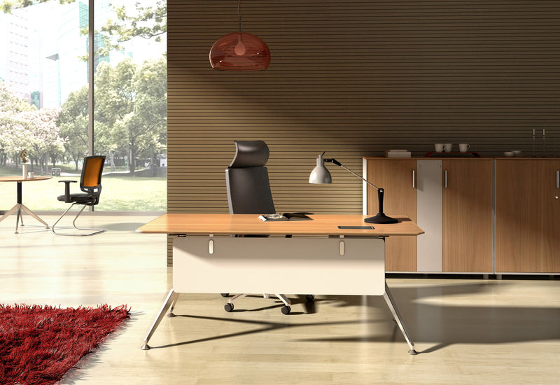 Potenza Rectangular Desk - Single Person Desk - pimp-my-office-au