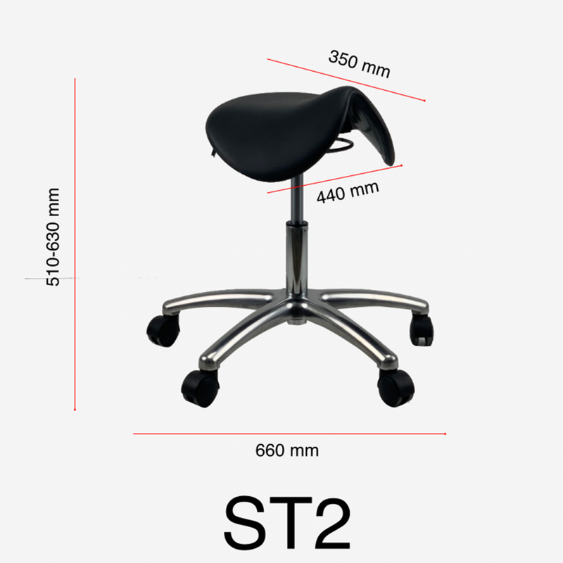 MUELLER-Saddle-AFRDI-Chrome-Base-Office-Lab-Stool