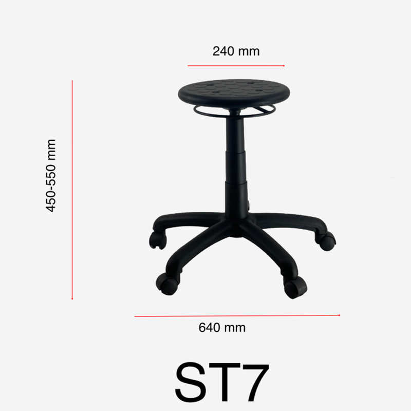 GOLDSTEIN-Round-Office-Lab-Stool-Nylon-Base 