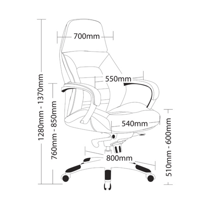MAGNUM – H - Boardroom/ Meeting Chairs - pimp-my-office-au