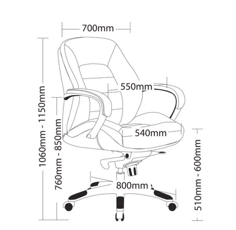MAGNUM – L - Boardroom/ Meeting Chairs - pimp-my-office-au