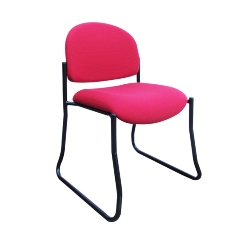 UNO - 4 LEG MEDIUM BACK (ROUND BACK) - Visitor/ Side Chairs - pimp-my-office-au