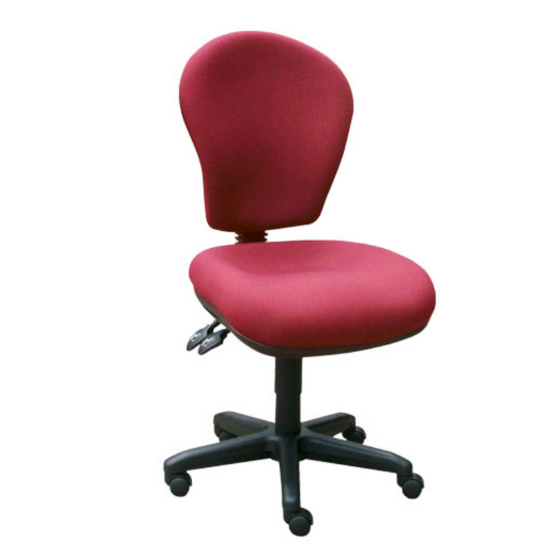 red Retro Office Chair